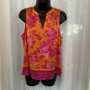 RACHAEL SILKY TOP Sz: S